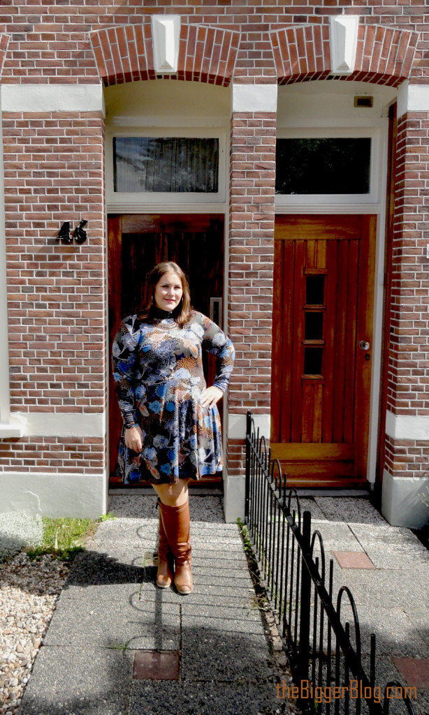 that's so ‘70s thebiggerblog skater dress size 20 H&M plussize fashion blog 70’s style