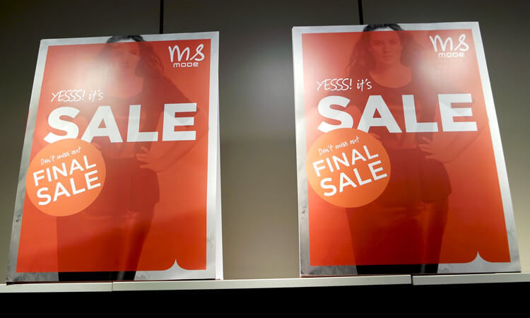 sale shopping at MS Mode (Dutch vlog)