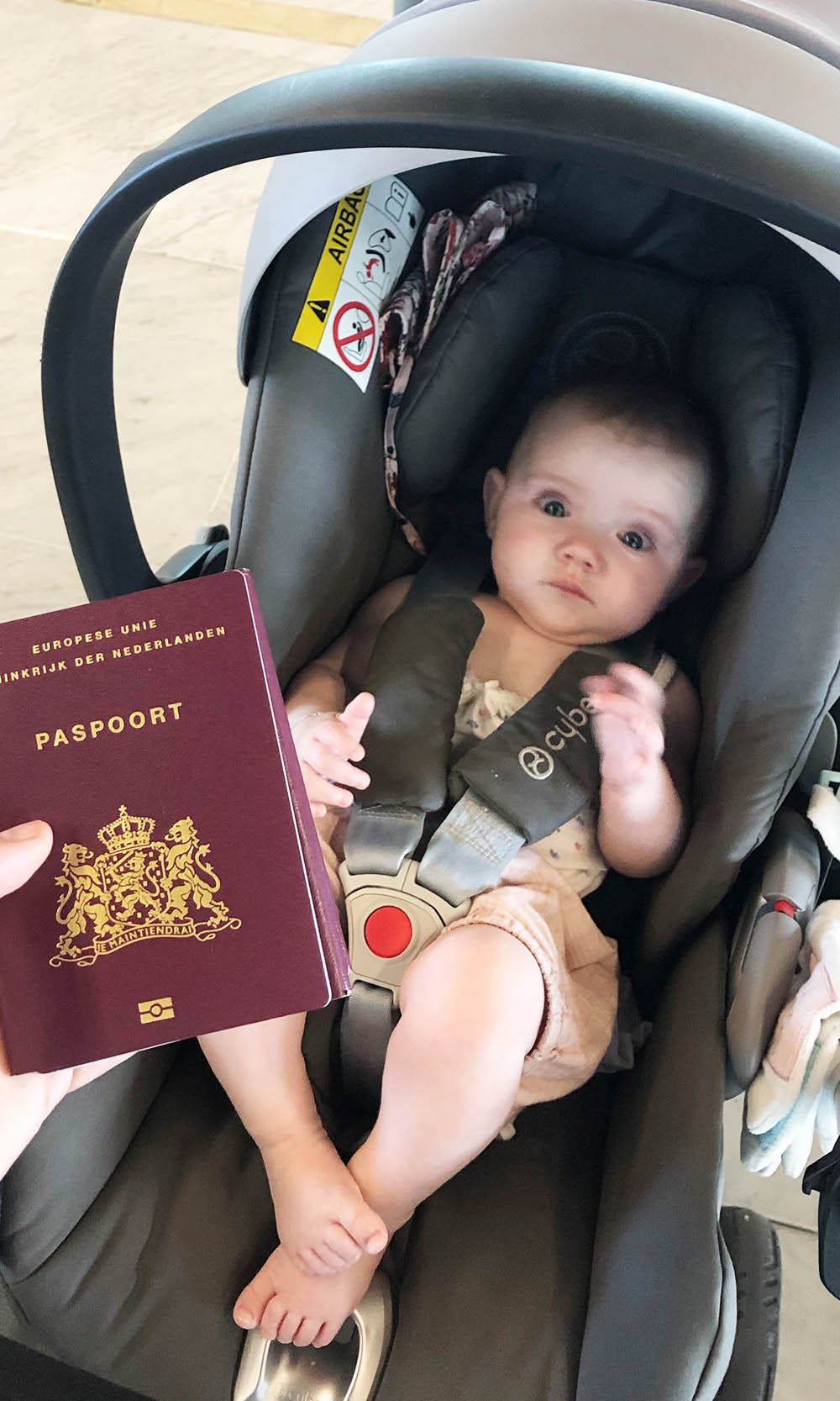 baby paspoort